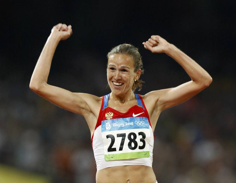  3000 siepi: il  mondiale  nelle mani della russa Gulnara Samitova-Galkina dai Giochi di Pechino 2008: 8&#39;58